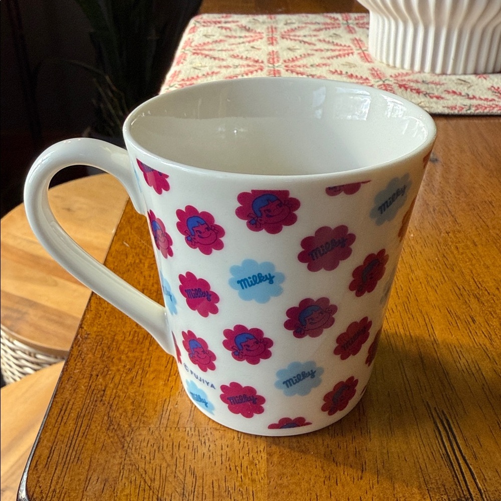 Peko Chan Rare Milky Candy Japanese Tea Cup mug fujiya
